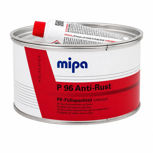 Spachtel Kfz Mipa P 96 Anti-Rust Füllspachtel Anti-Rost 2kg - Rotbraun + Härter