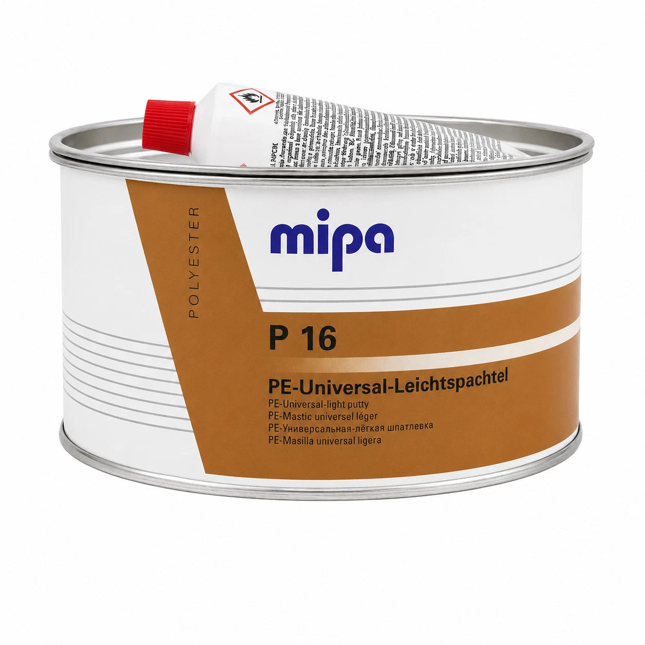 Spachtel Kfz Mipa P 16 Universal Leichtspachtel 2kg - Beige + Härter