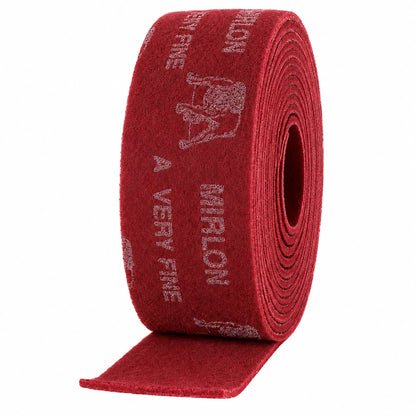 Mirlon Mirka Schleifvlies VeryFine VF360 10 Meter Rolle 115mm x 10m rot Vlies
