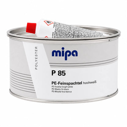 Spachtel Kfz Mipa P 85 Polyester Feinspachtel 2kg - Hochweiß + Härter