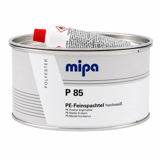 Spachtel Kfz Mipa P 85 Polyester Feinspachtel 2kg - Hochweiß + Härter